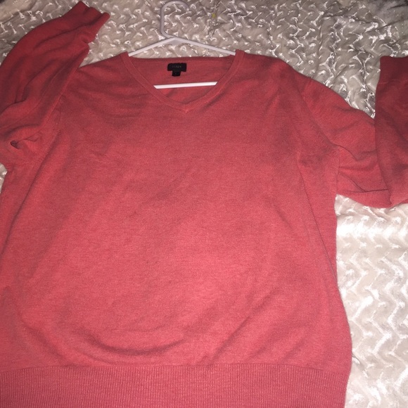 ☘️J. Crew Coral Sweater☘️ Mix and Match 5/$25☘️ - Picture 2 of 3